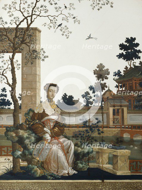 'An Oriental Beauty', Chinese, c1760. Artist: Unknown.