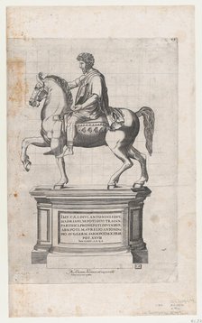 Speculum Romanae Magnificentiae: Marcus Aurelius, 16th century., 16th century. Creator: Attributed to Cornelis Bos.