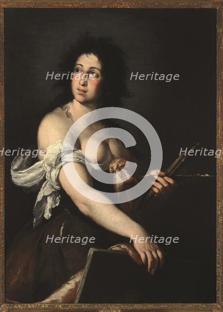 Allegoria della pittura (Allegory of painting), 1635. Creator: Strozzi, Bernardo (1581-1644).