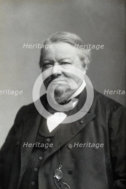 Étienne (Stéphane) Tarnier, late 19th century. Creator: Pierre Petit.