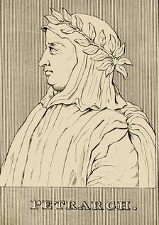 'Petrarch', (1304-1374), 1830. Creator: Unknown.