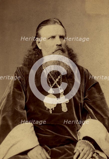 Georgii Orlov, Bishop of Trans-Baikal and Nerchinsk, 1900. Creator: Aleksei Kuznetsov.