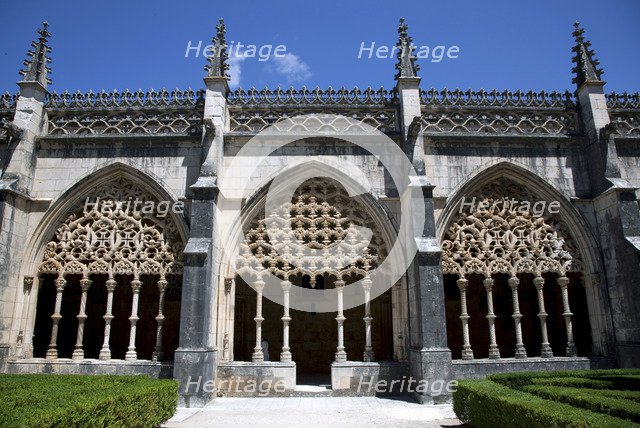 Cloister of King John I, Monastery of Batalha, Batalha, Portugal, 2009.  Artist: Samuel Magal