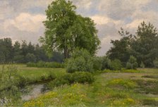 Landscape, late 19th-early 20th century. Creator: Alfred Elsen.