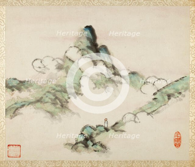 Landscapes for Liu Songfu, Qing dynasty (1644-1911), 1895/96. Creator: Xugu.