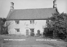 Woolsthorpe Manor House, Newton Way, Colsterworth, Lincolnshire, 1896-1920. Artist: Alfred Newton & Sons.