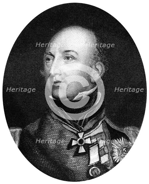 Sir Edward Codrington (1770-1851), British admiral, 1837. Artist: Unknown