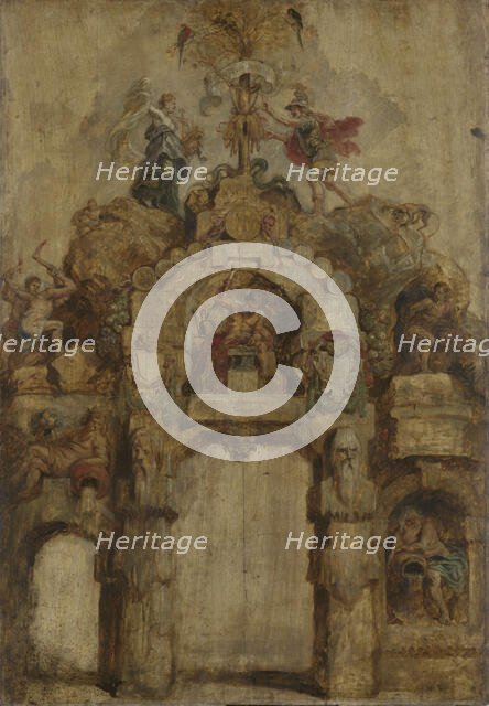 The Arch of the Mint (reverse), 1635. Creator: Peter Paul Rubens.