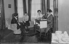 Tea at Barnard, between c1915 and c1920. Creator: Bain News Service.