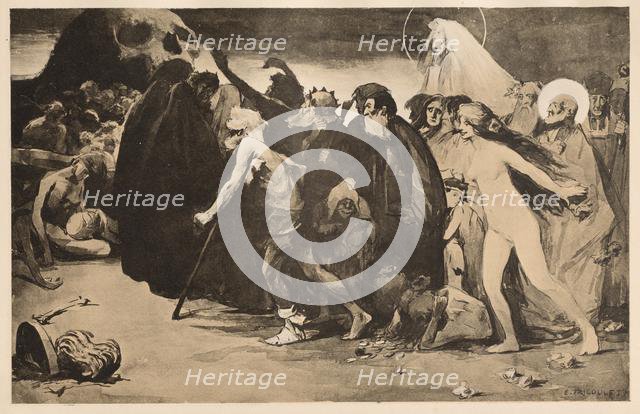 Le Chemin de la Mort, 1899. Creator: Eugène Trigoulet (French, 1867-1910); Imprimerie Champenois.