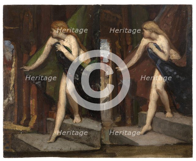 Lady Godiva. Creator: Joseph Henri Francois Van Lerius.