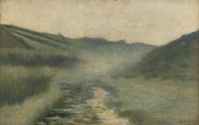 Morning fog, Dielette - Flamanville, 1887. Creator: Alphonse Osbert.