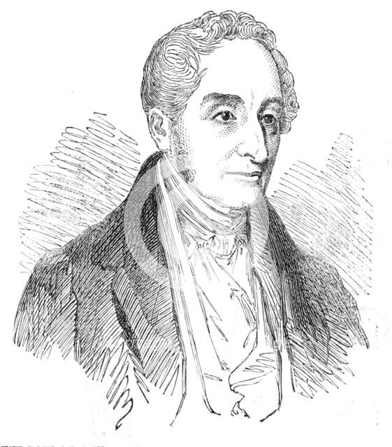 The late Mr. Henry Fourdrinier, the Patentee of the Paper-Making Machine, 1854. Creator: Unknown.