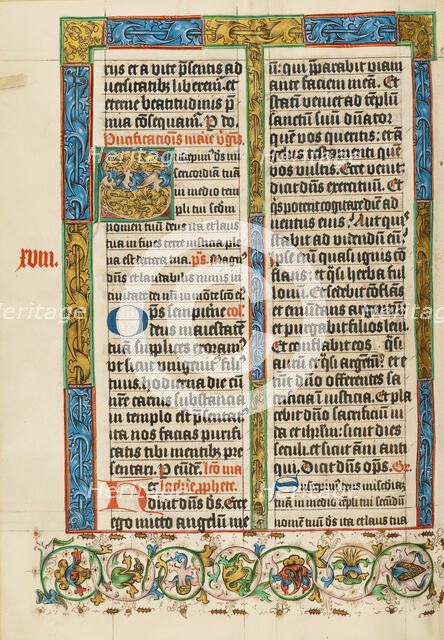 Decorated Initial S; Missal, about 1500-1505. Creator: Unknown.