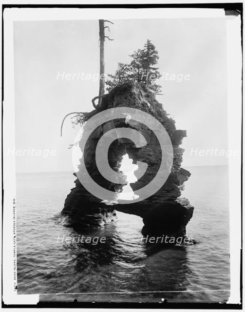 Sand Island, Temple Gate, Apostle Islands, Wis., c1898. Creator: Unknown.