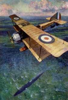 'With the Royal Naval Air Service', (c1920). Artist: Charles E Turner