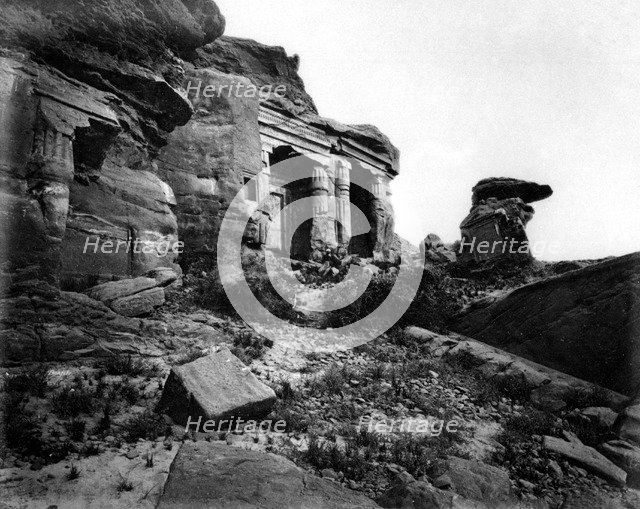 Gebel Silsileh, Egypt, 1878. Artist: Felix Bonfils