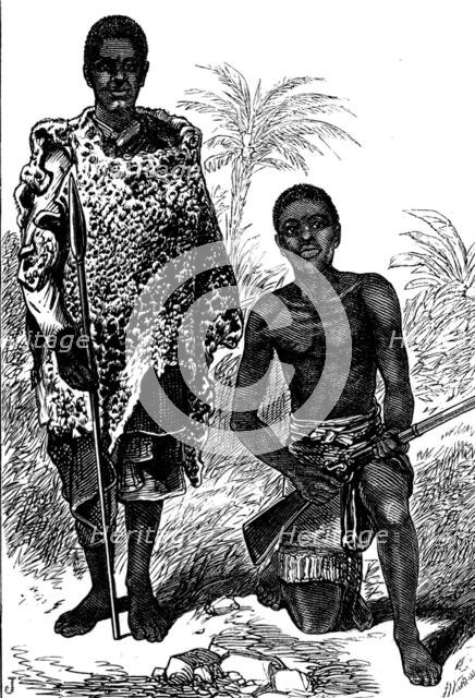 The War on the Gold Coast: Ashantees, 1873. Creator: Unknown.