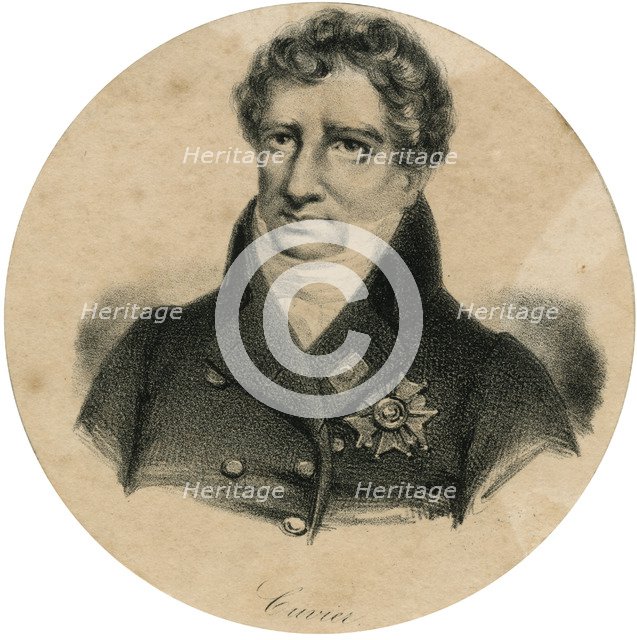 Georges Cuvier, 19th century French zoologist and paleontologist. Artist: Unknown