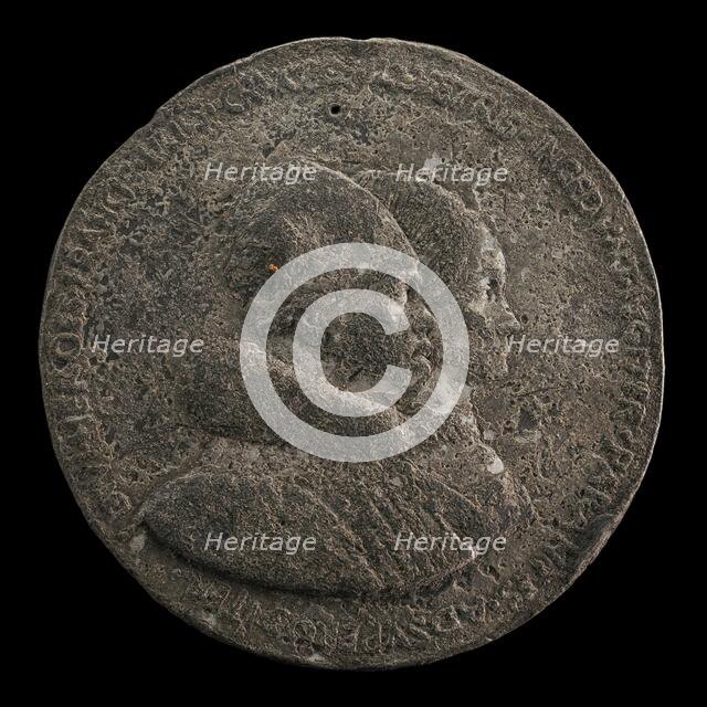 Rene d'Anjou, 1409-1480, King of Naples 1435-1442, and Jeanne de Laval, died 1498 [obverse], 1463. Creator: Francesco Laurana.