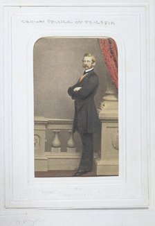 The Crown Prince of Prussia, 1860-69. Creator: John Jabez Edwin Mayall.