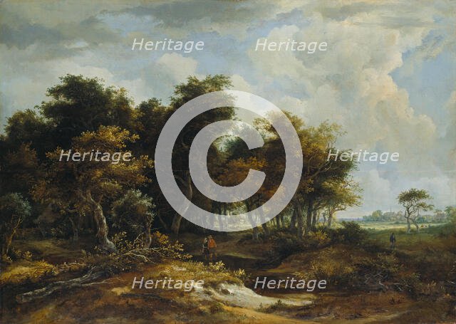 Entrance to a Forest, c1663-1665. Creator: Meindert Hobbema.