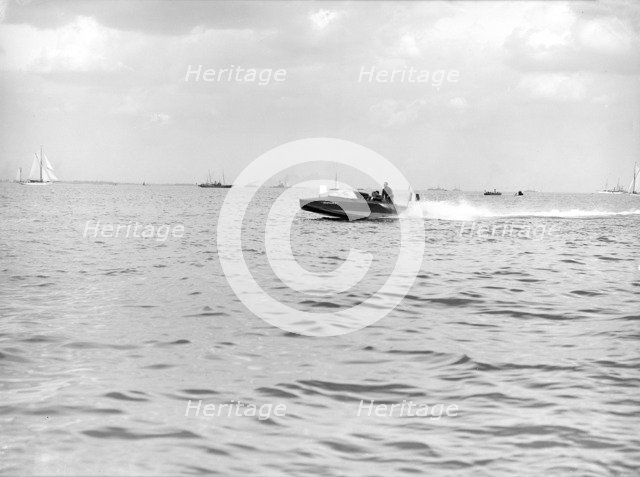 The French hydroplane 'Despujols II', 1913. Creator: Kirk & Sons of Cowes.