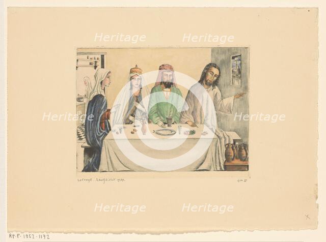 The Wedding in Cana, 1939. Creator: Lodewijk Schelfhout.