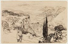 Landscape, Grasse, c1920s. Creator: Roger de la Fresnaye.