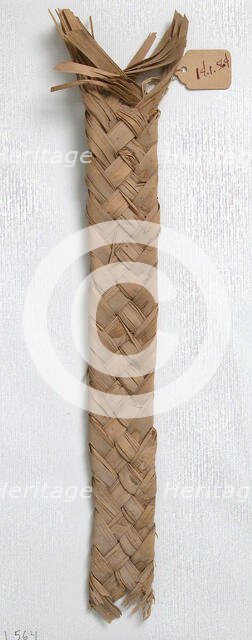 Palm Leaf Braid, Coptic, 580-640. Creator: Unknown.