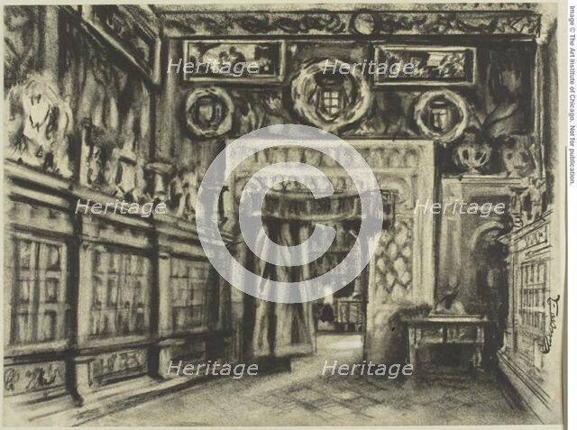 The Chapter House, Toledo Cathedral, c. 1903. Creator: Joseph J Pennell.