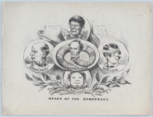 Heads of the Democracy, 1864., 1864.