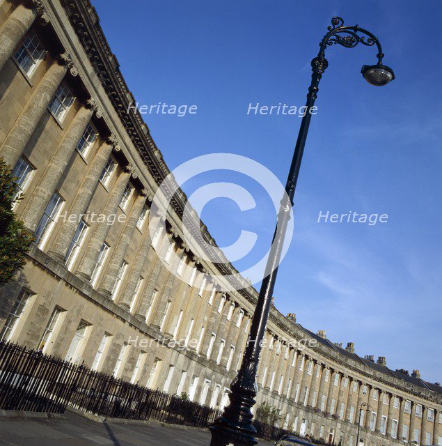 The Royal Crescent, Bath, Somerset, c2000s(?). Artist: Unknown.