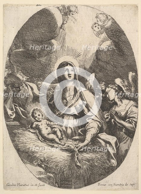 The Adoration of the Angels. Creator: Carlo Maratti.