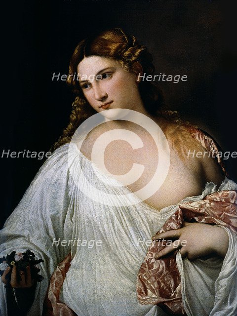 Flora, ca 1515. Artist: Titian (1488-1576)