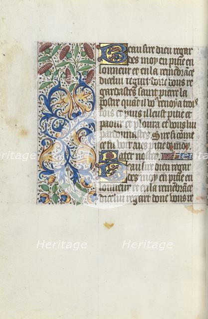 Book of Hours (Use of Rouen): fol. 153v, c. 1470. Creator: Master of the Geneva Latini (French, active Rouen, 1460-80).