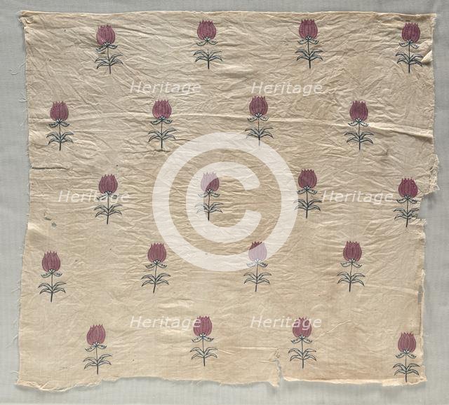 Fragment, 1700s. Creator: Unknown.