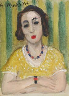 Henriette, robe jaune, 1923. Creator: Matisse, Henri (1869-1954).