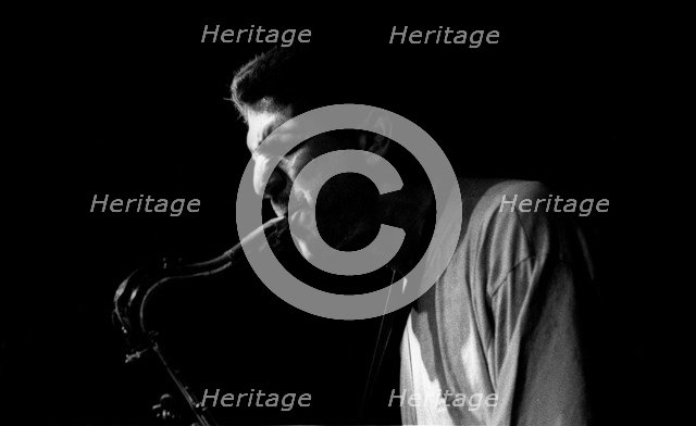 Bob Berg, Ronnie Scott's, Soho, London, May,1993.  Artist: Brian O'Connor.