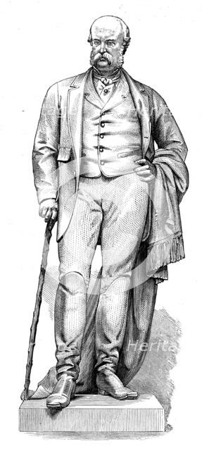 Statue of the Marquis of Downshire, by S. F. Lynn, A.R.H.A., 1873. Creator: Unknown.