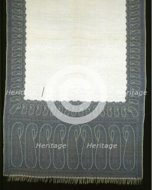 Long Shawl, Scotland, c. 1835. Creator: Unknown.