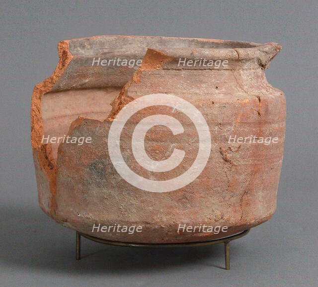Amphora, Coptic, 4th-7th century. Creator: Unknown.