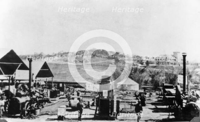 Machinery Hill, First Brisbane Exhibition, 1876. Creator: Unknown.