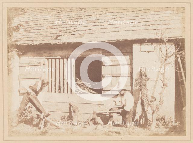 The Woodcutters, 1845. Creator: William Henry Fox Talbot (British, 1800-1877).