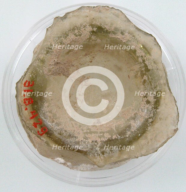 Foot of a Vessel, Coptic, 4th century. Creator: Unknown.