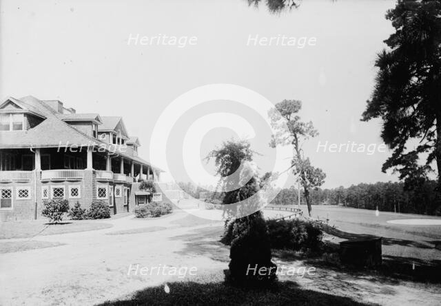 Views Of Augusta, Georgia; Country Club And Golf Links; Bon Air Hotel, 1913. Creator: Harris & Ewing.