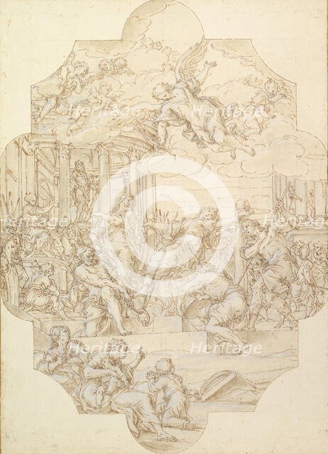 The Martyrdom of Saint Anastasia, 1721. Creator: Michelangelo Cerruti.