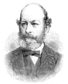 The late Mr. Wm. Blades, printer and antiquary, 1890. Creator: Unknown.