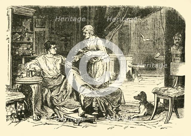 'Roman Study', 1890.   Creator: Unknown.