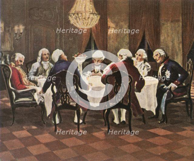 The sleeping Ziethen, (1936). Creator: Unknown.